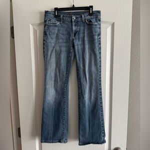 7 for all mankind jeans bootcut size 28